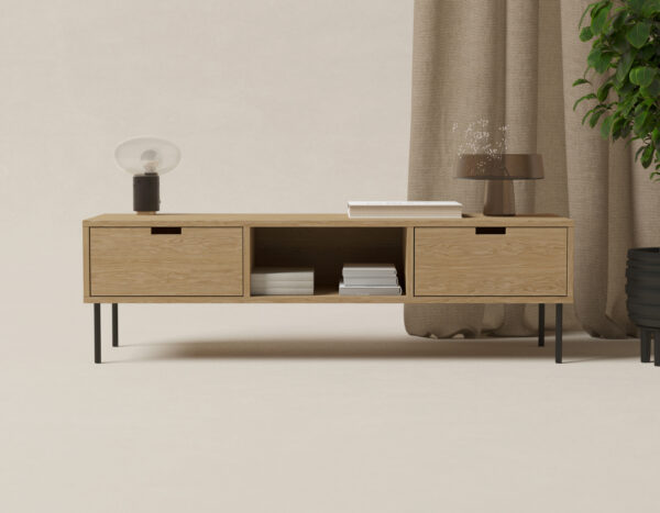Industrieel houten tv-meubel, 150 cm