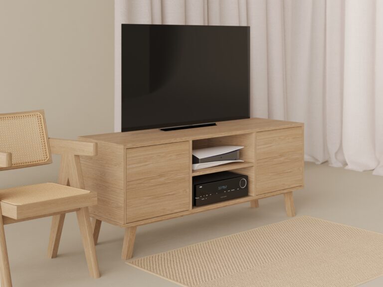 Houten tv-meubel, 150 cm