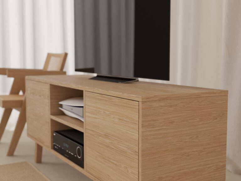 Houten tv-meubel, 150 cm
