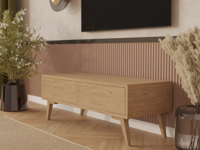 Houten tv-meubel, 120 x 45 cm