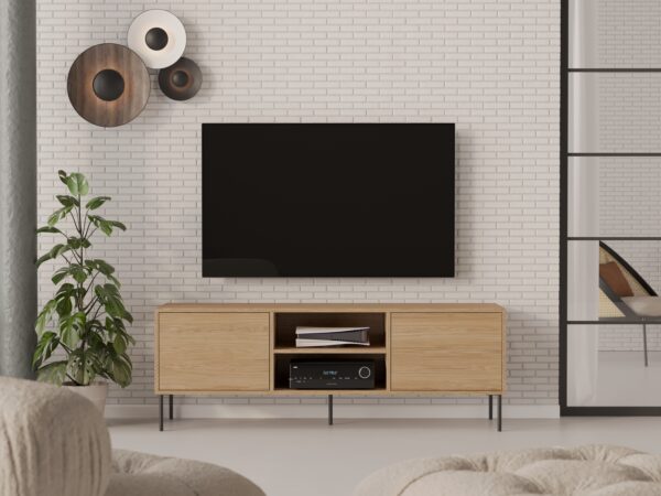 Modern houten tv-meubel