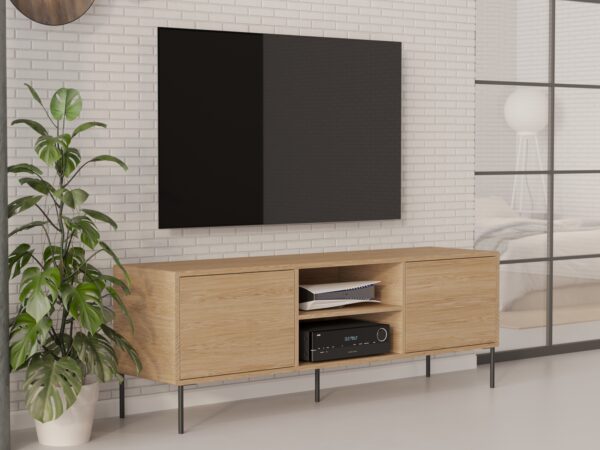 Modern houten tv-meubel
