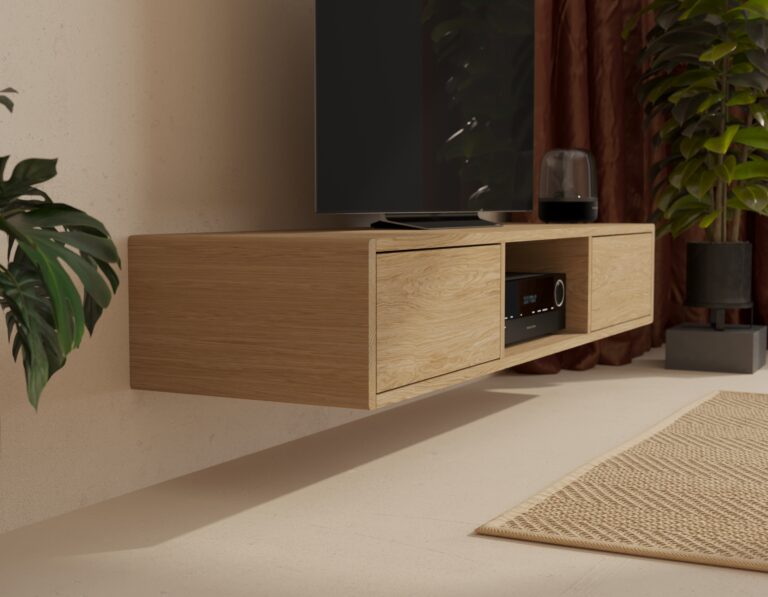 Modern zwevend tv-meubel, 150 cm